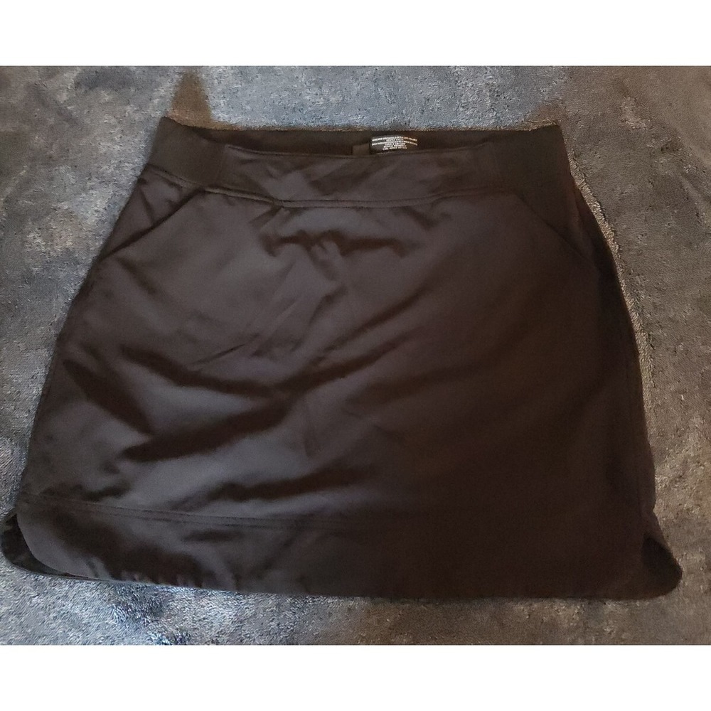 32 Degrees Womens Black Medium Skort Skirt NEW (no tags) Tennis Golf Comfy